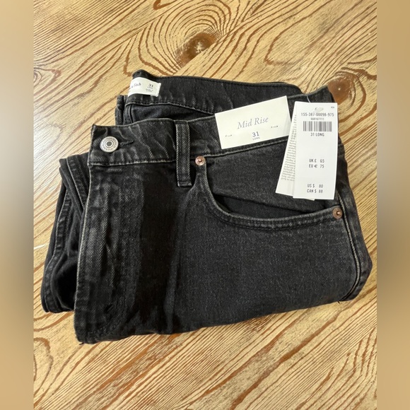 Abercrombie Fitch Capri Crop Jeans 31 NWT - Picture 3 of 5